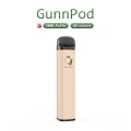 Gunnpod 2000 puffs Kertakäyttöinen Vapes Pen 5% Nic